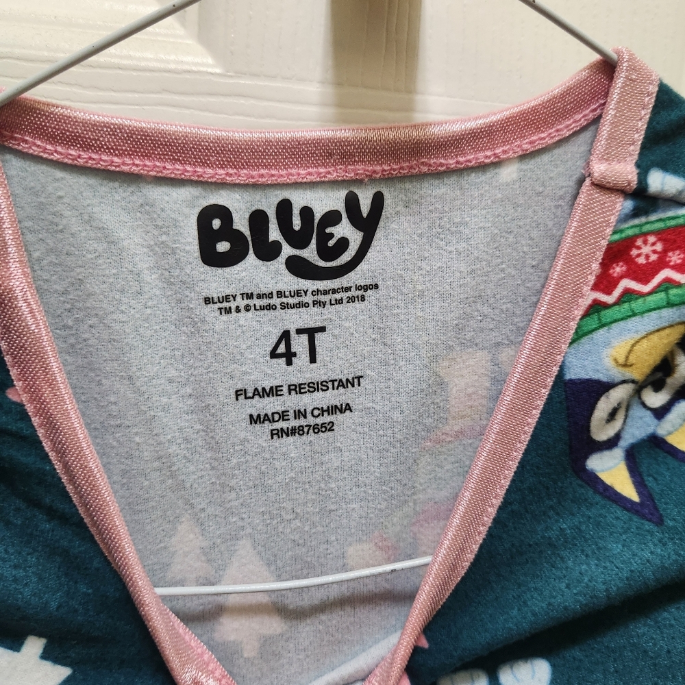 3 Disney Gowns & 1 Bluey Gown, Size 4, Total 3 Gowns - Picture 10 of 16